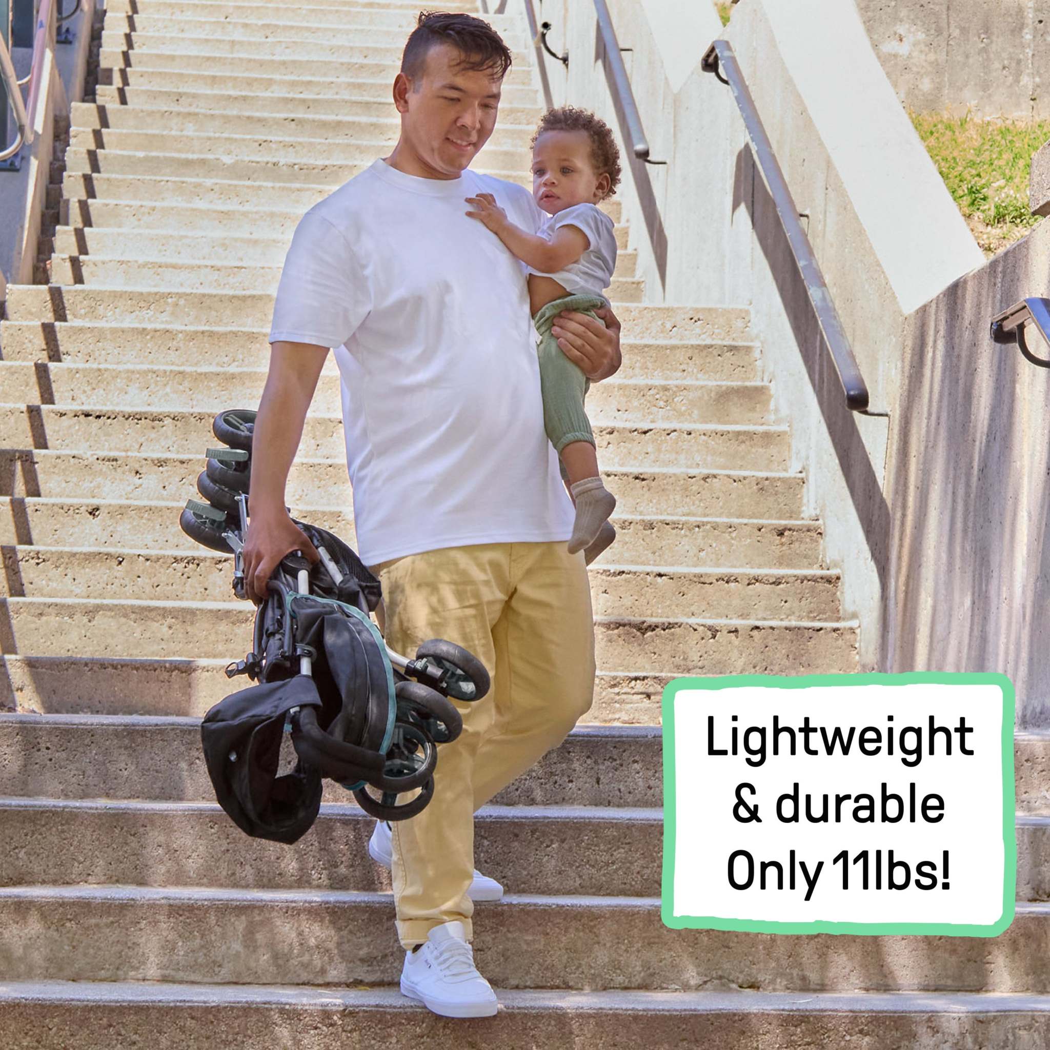3Dmini Convenience Stroller Slate