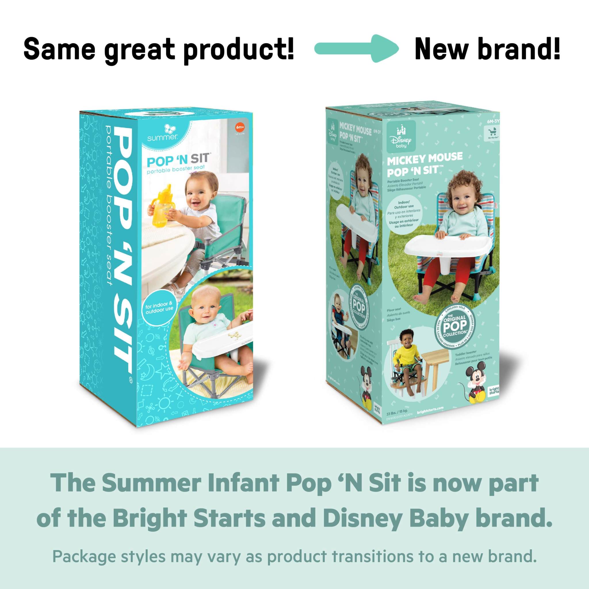 Winnie the Pooh Pop 'N Sit Box Packaging