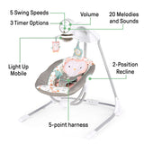 Ingenuity InLighten Soothing Swing Comfort for Babies