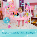 Disney Baby MINNIE MOUSE Activity Jumper with 10 Toys