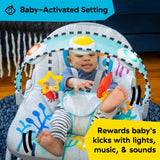 baby in a kick to it opus musical infant to toddler rocker