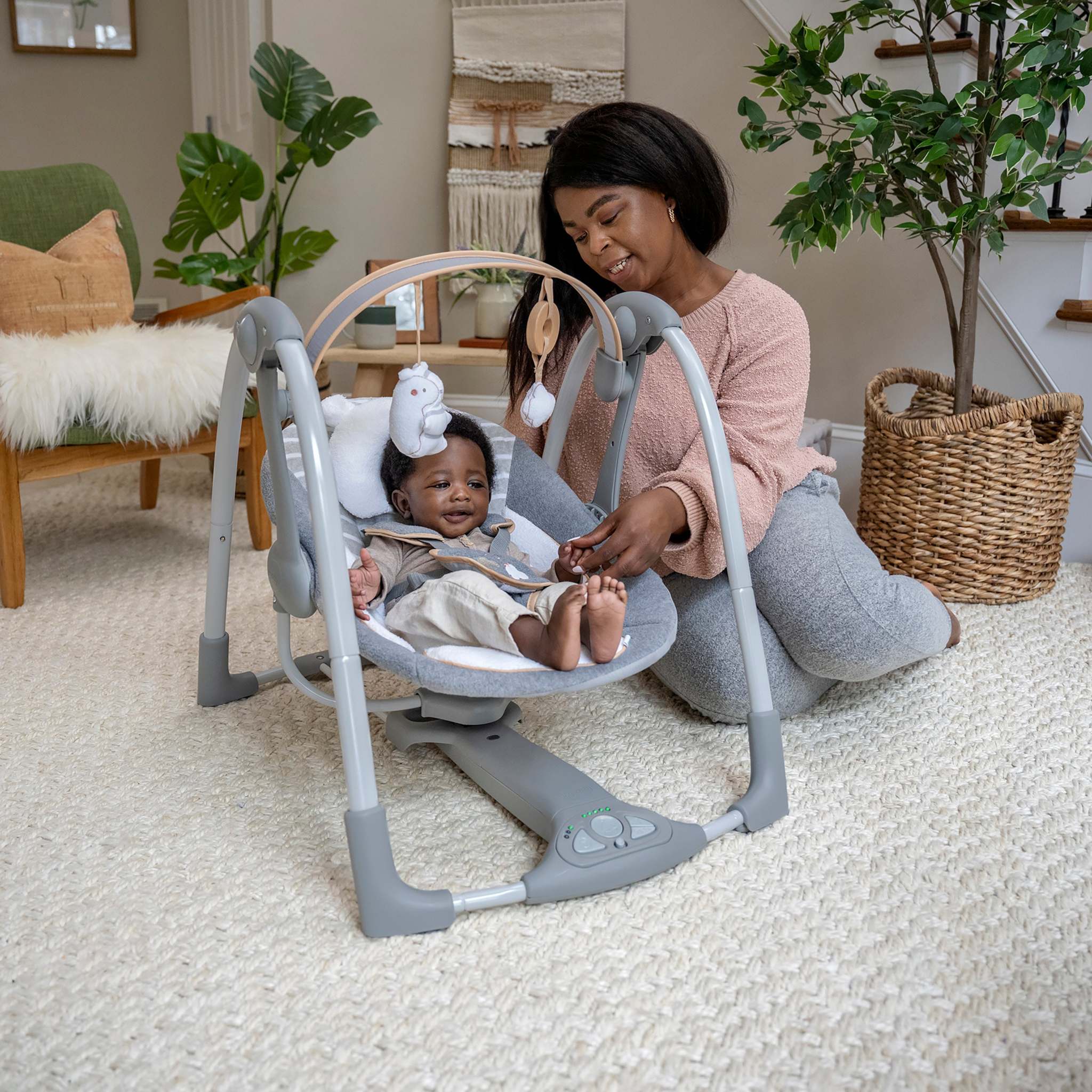 Ingenuity Boutique Collection Deluxe Baby Swing