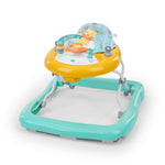 Bright Starts Disney Baby Winnie the Pooh activity walker with steering wheel, toy bar, and colorful seat.