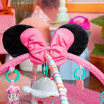 MINNIE MOUSE Forever Besties Activity Gym with detachable toys and mirrored mobile, suitable for 0-12 months.