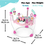 Disney Baby MINNIE MOUSE Activity Jumper with 10 Toys