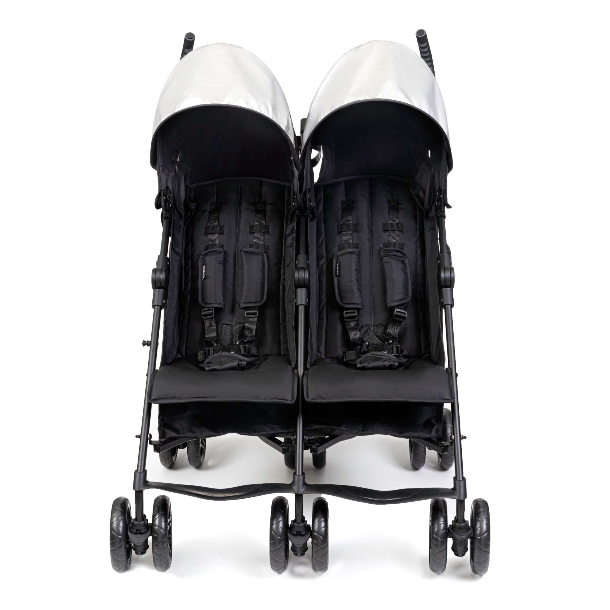 lightweight twin umbrella stroller 3Dlite Double Convenience Stroller (Black)
