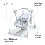 convertme swing-2-seat portable swing - raylan