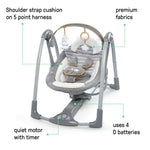 Ingenuity Boutique Collection Deluxe Baby Swing