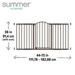 The Thruway 72XW Series Safety Gate