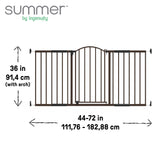 The Thruway 72XW Series Safety Gate
