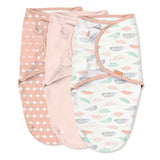 swaddleme by ingenuity original swaddle - coral days