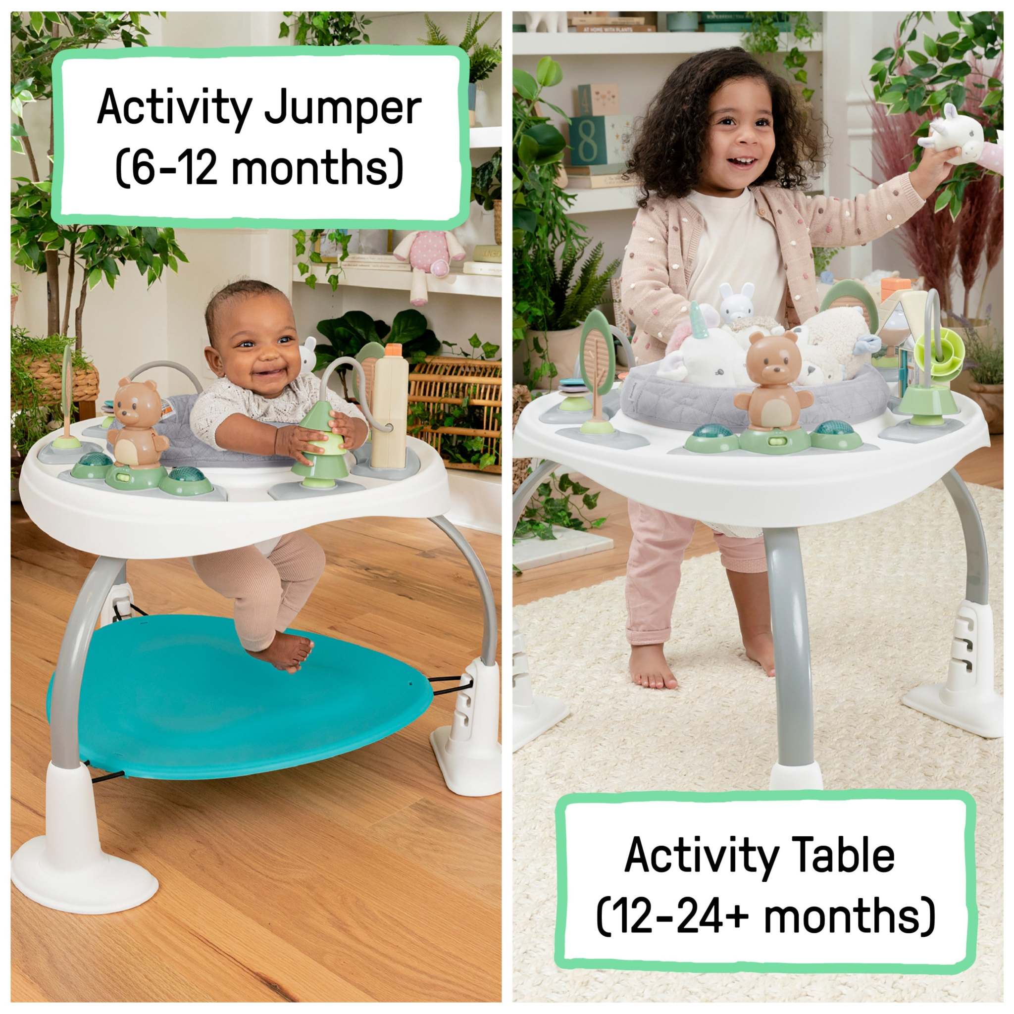 Baby Activity Center 2-in-1 Jumper and Table