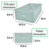 Foldable Ingenuity Tuckaway Travel Tub for babies and toddlers with waterproof lining and compact storage dimensions