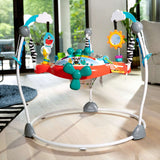 Baby Einstein Airplane Adventure™ 2-in-1 Activity Jumper with interactive toys, musical features, and adjustable seat.