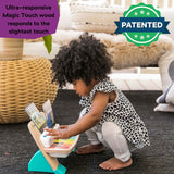 Magic Touch Piano Musical Toy with toddler playing; ultra-responsive technology; enhances creativity and music learning.