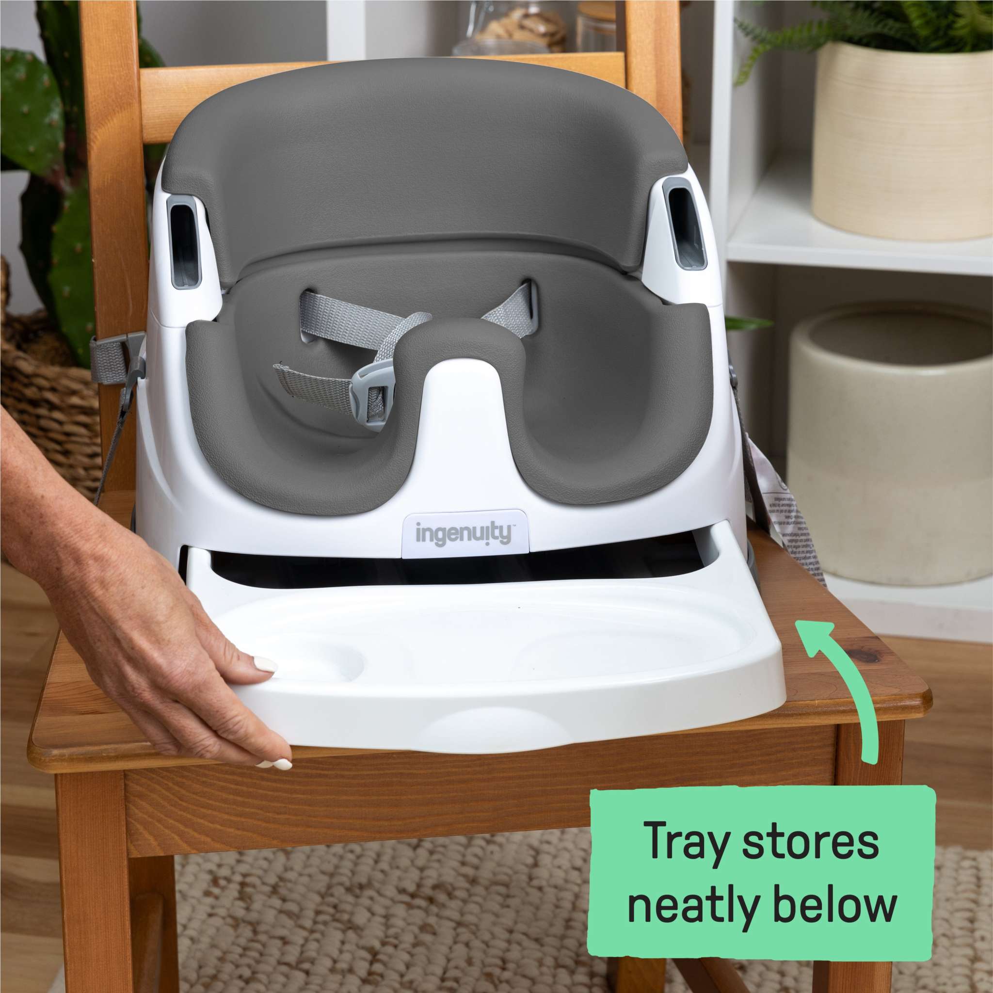 Ingenuity Baby Base 2-in-1 Seat for Dining & Playtime