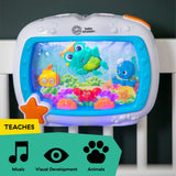 Baby Einstein Sea Dreams Soother with ocean-themed lights and melodies for crib attachment.