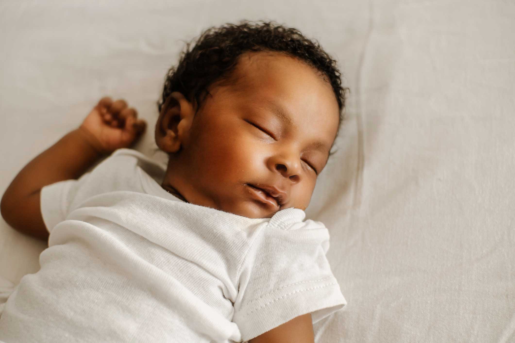 Babies Who Sleep in Their Own Rooms at Four Months Sleep Better
