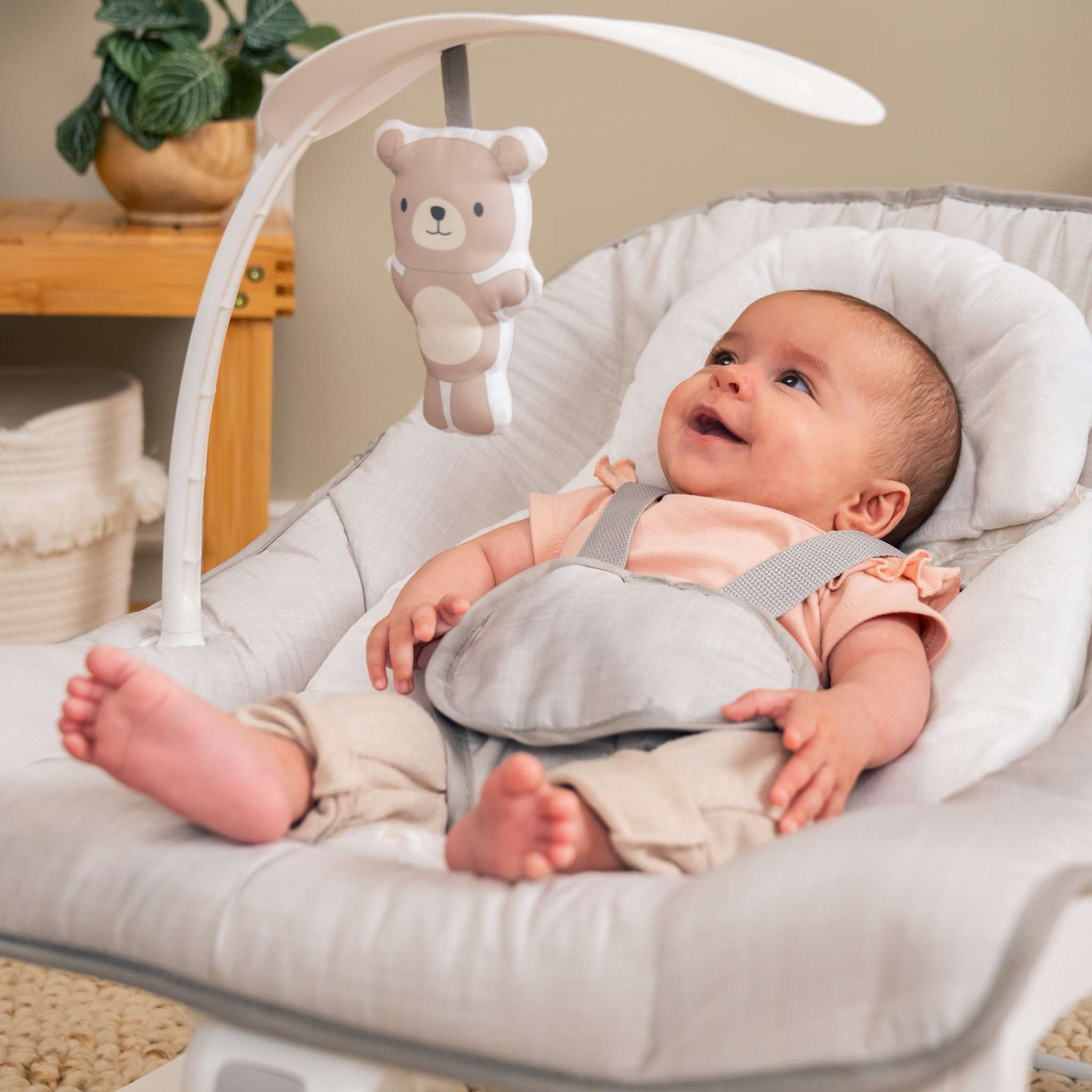 Newborn toys and activity gear for 0-3 months supporting early development and bonding