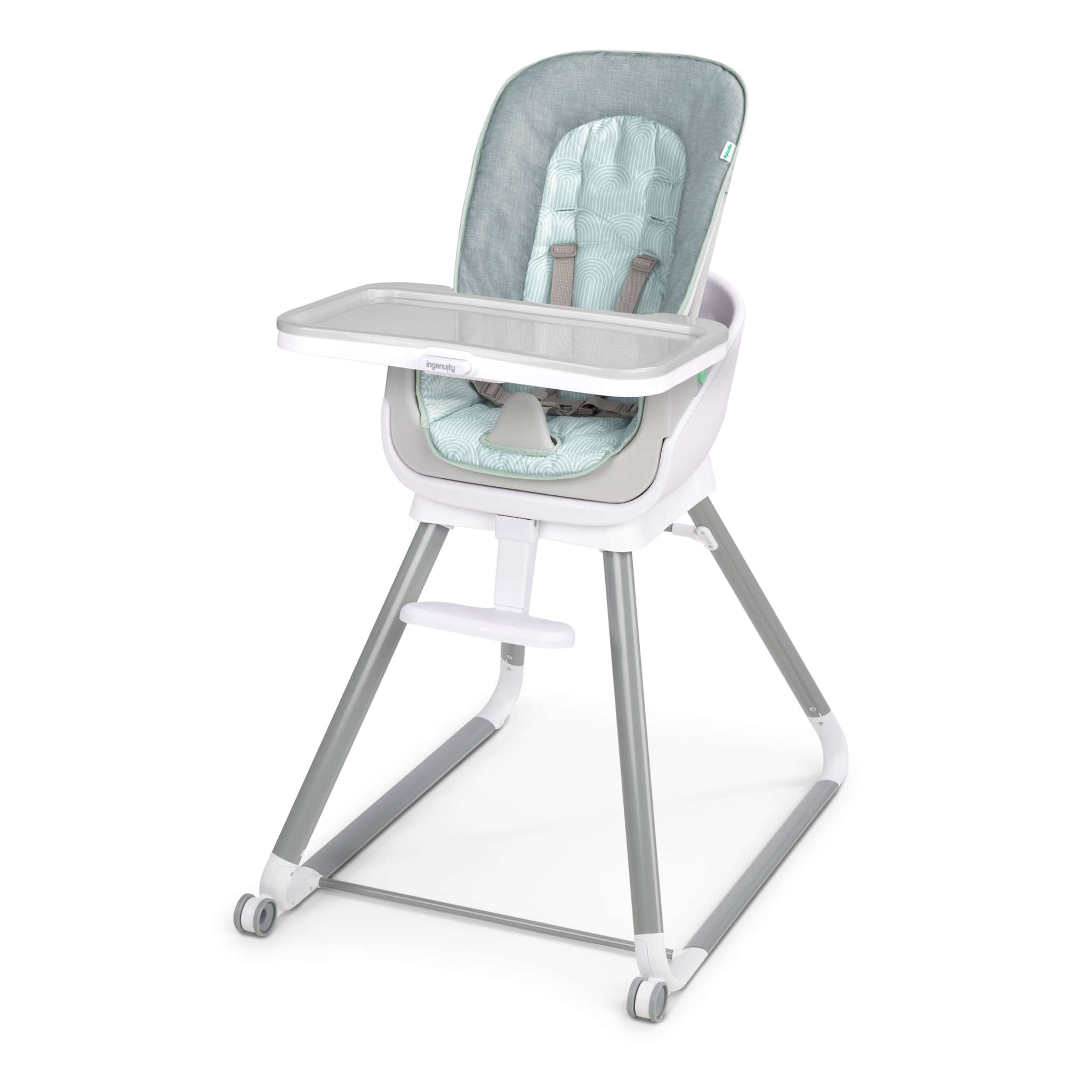 Ingenuity Beanstalk Baby to Big Kid 6-in-1 High Chair in Ray color for newborn to 5 years