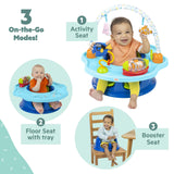 Bright Starts Disney Baby Finding Nemo 3-in-1 SuperSeat with interactive toys and rotating tray