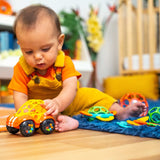 Bright Starts Soothers & Shakers 5 Piece Gift Set, On the Go Baby Toys