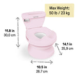 Summer by Ingenuity My Size Potty Pro toddler potty with realistic flush handle and storage compartment