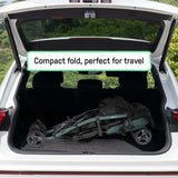Ingenuity 3Dlite Jewel Convenience Stroller – Lightweight Folding Stroller with Car Seat Compatibility & Extra-Large Canopy