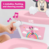 Disney Baby Minnie Mouse My Size Potty 2-in-1 toddler training toilet with flushing sounds and stickers