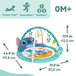 Disney Baby Stitch Party in Paradise Activity Gym with tropical design and detachable toys for infants