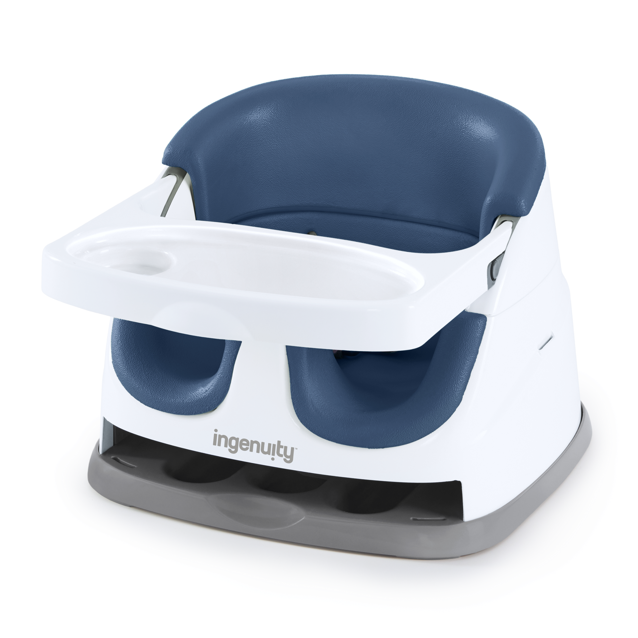 Baby Base 2-in-1 Seat – Night Sky booster with removable tray for infants and toddlers.