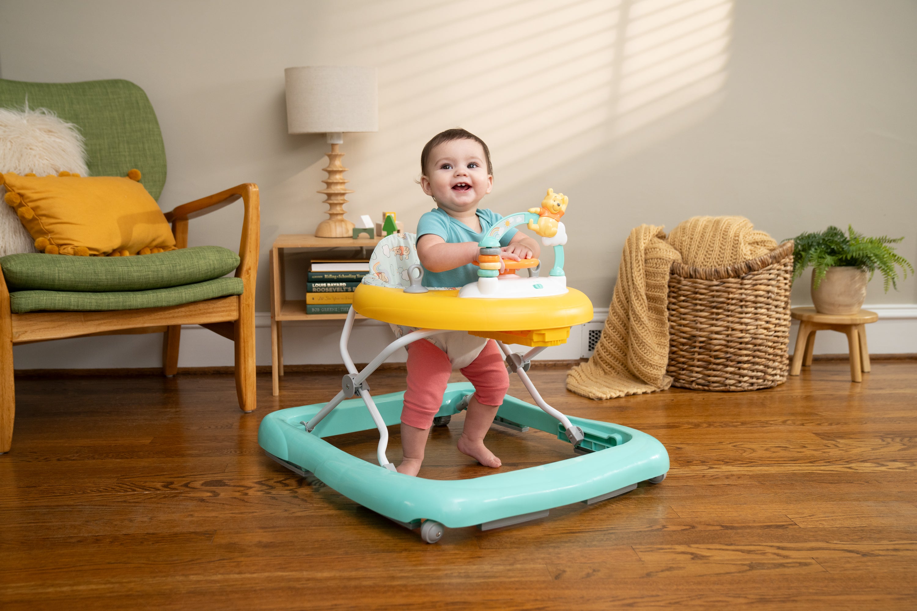 baby in walker