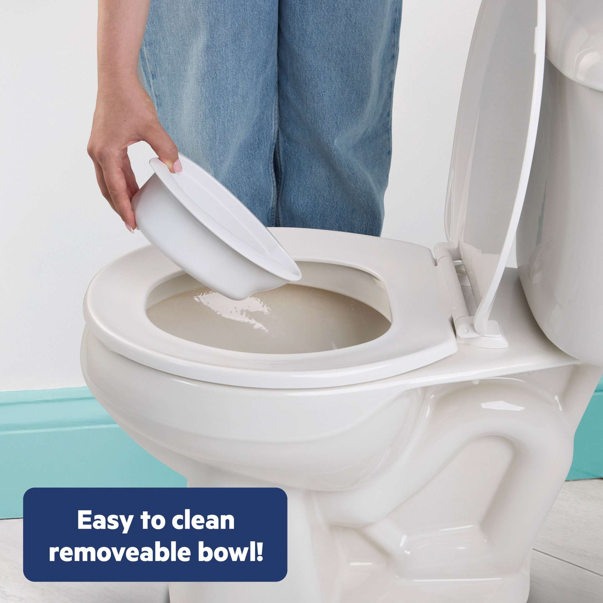 Disney Baby Finding Nemo Potty 2-in-1 toddler training toilet with removable seat and fun flushing sounds