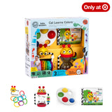 Baby Einstein Cal Learns Colors 4 Piece Gift Set, Ages 3+ Months