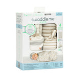 SwaddleMe by Ingenuity First Moments Collection Muslin Blanket & Hat Gift Set (4-Piece)
