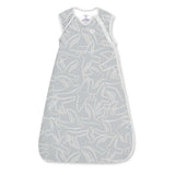 SwaddleMe by Ingenuity Night Sack Sleeper, Size 3-18 Months, 14-24 Pounds, 2.5 TOG, Keep Baby Warm - Flock