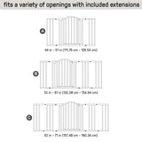 Ingenuity The Thruway 72XW Series Safety Pet and Baby Gate