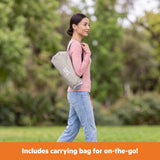 Bright Starts Pop 'N Sit Portable Booster, Grey