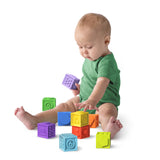 Baby Einstein Opus’s Colorful Learning Gift Set, with Soft Blocks and Sensory Teether, Ages 3+ Months
