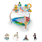Baby Einstein 4-in-1 Discover More Baby Activity Jumper & Table, Montessori-inspired, Ages 6+ Months