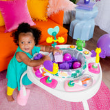 Bright Starts Bounce Bounce Baby 2-in-1 Activity Center Jumper & Table, Playful Palms