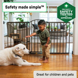 Ingenuity The Thruway 72XW Series Safety Pet and Baby Gate