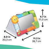 Baby Einstein See Me, Teach Me, Tummy Time Baby Mirror & High Contrast Cards, Ages 0+ Months