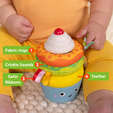 Bright Starts Treat Tower Stacking Toy with Teether
