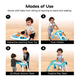 Baby Einstein Musical Mix ‘N Roll 4-in-1 Baby Walker and Activity Table