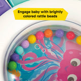 Baby Einstein Ocean Explorers Sensational Janet Sensory Rattle & Teether, Ages 0+ Months