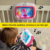 Baby Einstein Sea Dreams Soother Bundle, 2 Piece Set, In Nursery & On-the-Go Toy, Pink, Ages 0+ Months