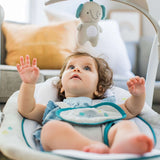Ingenuity ConvertMe 2-in-1 Compact Portable Baby Swing 2 Infant Seat, Nash