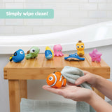 Disney Finding Nemo Just Keep Splashing 8 Piece Bath Set by Bright Starts, Unisex, 9 Months+