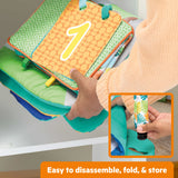 Bright Starts Tropical Treetop Baby Activity Gym & Tummy Time Mat with Toy Bar and 4 Toys